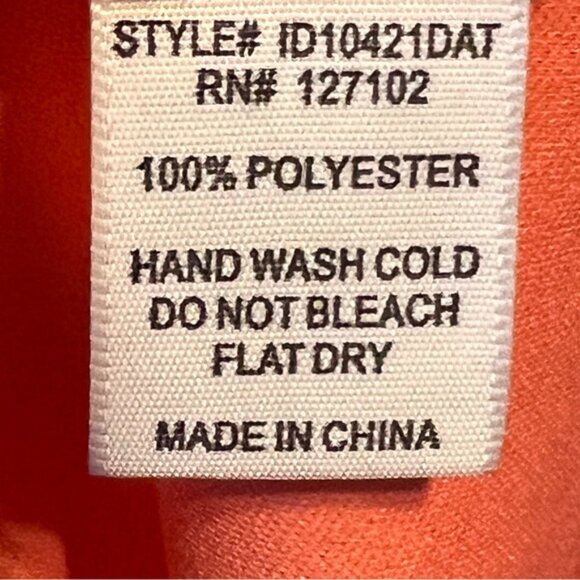 Hello Miss Small Multicolored Tribal Loose fit Lined Dress with 3/4 Sleeves - Picture 9 of 9